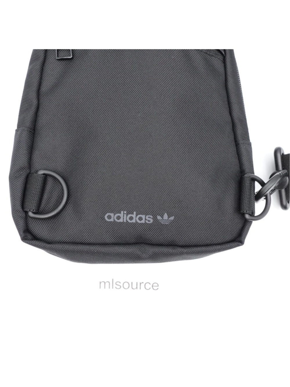 NEW adidas Original Utility Mini Sling Bag Unisex IU9313 Black/Night Grey - Picture 7 of 16